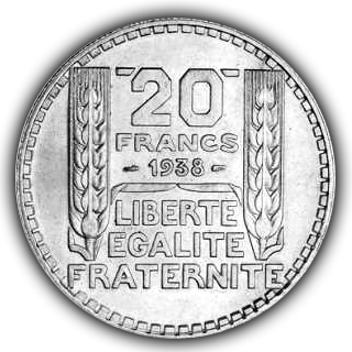 20 Francs Turin 2938