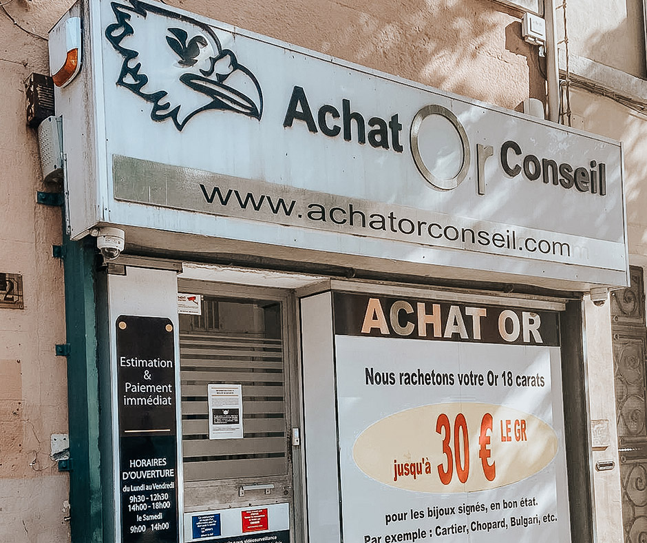 Agence rachat d'or Marseille Saint-Antoine
