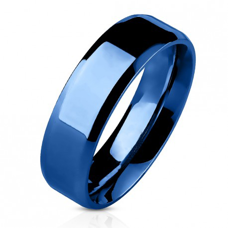Bague or bleu