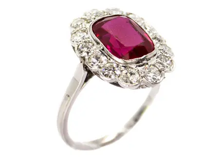 Bague rubis